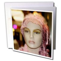 3D Rose Greeting Cards with Envelopes - Set of 12 Greeting Card (gc_158253_2)