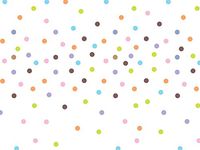 SPRINKLE DOTS Recycled Tissue Paper240~20"x30" Sheets Tissue Prints (1 unit, 240 pack per unit.)
