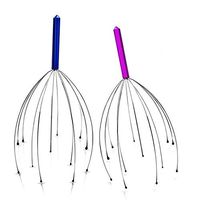TUZECH Scalp Massagers, Handheld Head Massage Tingler, Scratcher for Deep Relaxation, Hair Stimulation and Stress Relief (Set of 6)