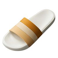 Emimarol Shower Slippers Men and Women Non-Slip Causal Indoor Home Bathroom Sandals Lightweight Cozy Indoor Slippers Yellow