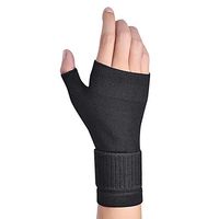 Lodtyr Wrist Support Sleeves (Pair)–Medical Compression for Carpal Tunnel and Wrist Pain Relief–Wrist Brace for Men and Women