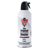 Dust-Off Products - Dust-Off - Special Application Duster, 10oz Can - Sold As 1 Each - Blows away dust and lint. - 100% ozone safe. - Developed for use in environments where flammability is a concern. - Trigger controls spray power. - Slip-on extender.