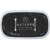 Axterra All Natural 11" x 7" Hot and Cold Clay Packs for Pain Relief with a Soft Felt Backing for Superior Comfort