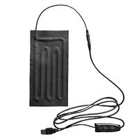 Sundlight Electric Heating Pad,Cloth Heating Pad, Heat Pad Clothes,USB Heated Pad Accessory for Outdoor & Indoor & Camping