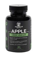 Apple Cider Vinegar 1300mg Strength - Premium Support for Weight Loss, Appetite Suppression, Healthy Blood Pressure, Increase Energy, Boost Metabolism - Gluten Free, Non GMO | 60 Vegetable Capsules