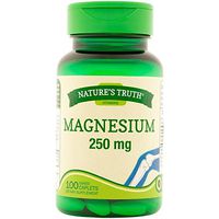 Nature's Truth Magnesium 250 mg Dietary Supplement - 100 Coated Caplets