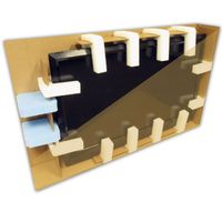 EcoBox Ublox, TV Shipping Kit 58 Inch to 63 Inch TV Box and Ublox Foam Kit (E-6835)