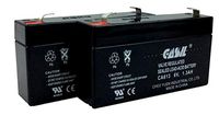 2 Pack Casil 6v 1.3ah ELS EDS612 GE 600-1054-95R Simon XT 6V 1.3Ah Mule 6GC004A National Power GS004T2 Portalac GS PE126R Trio Lighting 6100 6100A Sentry Lite PM612 Emergency Light Battery