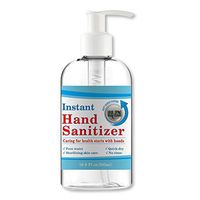 Hand Sanitizer Bulk Soap,Antibacterial Large Size Hand Sanitizer Gel for Hand Cleaning, Wash-Free Disinfecting Cleaner, Pump Bottle, Fragrance Free 17 Oz/500ML (hand soap 1PACK)