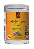 Organic antioxidant Supplement - Alfalfa Juice Organic Powder - Pure and Potent Ingredients - Alfalfa Juice Powder - 1 Can 8 OZ (50 Servings)