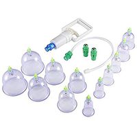 Cupping Therapy Sets Silicone Professional, Chinese Acupuncture Cupping Therapy Set Fda Approved, Eye and Face Vacuum Massage Cup Kit, Massage Therapy Cupping Set, Anti Cellulite Cupping Therapy Set