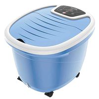 LEIGE Foot Spa Massager, Multi-Function Heat Infrared Vibrating Air Bubble Electric Foot Massager Foot,Bath Massager Foot Shiatsu for Foot