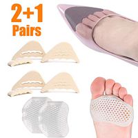 Toe Inserts Shoe Filler for Shoes Too Big, Adjustable Shoe Fillers Reusable Shoe Plugs Ball of Foot Cushions for Women Men