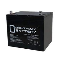 Mighty Max Battery ML75-12 12V 75Ah Battery Replaces Everest Jennings Solaire Brand Product