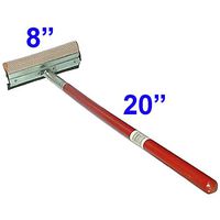WennoW 8" x 20" Car Window Squeegee Long Handle Washer Scrubber Cleaner Wiper Brush