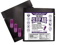 The Best Sleep Aid Ever Vegan All Natural Sleeping Pills Stress Anxiety & Insomnia Relief 75mg Pure Organic Hemp Extract Melatonin Lepticore Sensoril & More Purple Carrot Plant Based Veggie Caps (3)