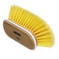 Seachoice 90591 Deck Brush with Threaded Hole - 6 Inch - Soft Bristles - Wood Block