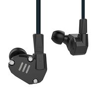 KZ ZS6 Quad Driver High Fidelity Extra Bass Hifi In Ear Earphone Detachable Cable (Grey without Mic)