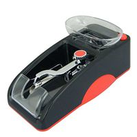 Cigarette Rolling Machine,EnjoCho 1PC US Plug Electric Automatic Cigarette Roller Rolling Machine Tobacco Maker (Red)