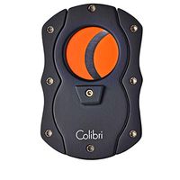 Colibri CUT Guillotine-Style Cigar Cutter - Black/Orange