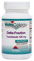 Nutricology Delta-Fraction Tocotrienols 125mg, 120 Softgels, DeltaGOLD Vitamin E Supplement, Delta and Gamma Tocotrienol from Annatto