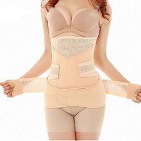 3 in1 Belly/Abdomen Postpartum Belt Body Recovery Thin Belly Breathable Waist (XL)