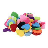 12 Colors Heart Essential Oil Diffuser Locket Necklace Refill Pads Aromatherapy Diffuser Necklace Replacement Pads 120pcs,18mmx22mm