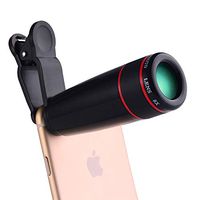 8X Mobile Phone Monocular, Mobile Phone Magnifier, Easy to Carry Video Camera Adjustable Focal Length