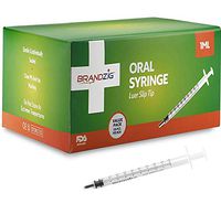 1ml Syringe - 100 Pack – Luer Slip Tip, No Needle, FDA Approved, Sterile Individually Blister Packed - Medicine Administration for Infants, Toddlers and Small Pets