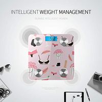 Bluetooth Scale Digital Weight Cartoon Cute Sexy Beautiful Underwear Wight Scales Body Fat Composition Monitor Analyzer with Smartphone App for Body Management-396 Lbs