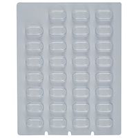 Ezy Dose Disposable Blister Cards for Pill, Medicine, Vitamin | Weekly, 4 Times a Day, AM PM | Use with Cold Seal System Planner | Case of 250