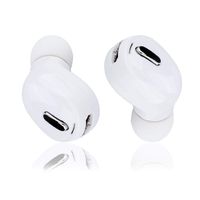 Wireless Earbuds, Mini Sports Wireless Bluetooth 5.0 Earphone Support 5H Playtime in-Ear Universal TWS Headphones with Mic for Sports, Fitness, Leisure, Driving, Office, etc. (White)
