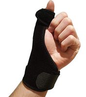 Thumb Brace with Thumb Splint – Wrist Support for Carpal Tunnel Pain Relief, Arthritis or Tendonitis. Comfortable Night Splint Stabilizer Fits Left or Right Hands. Thumb Spica Splint for Men & Women