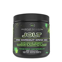 Jolt Pre Work Out Watermelon- Muscle Invasion- Energize Your Workout- Mental Focus