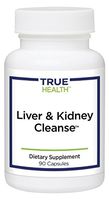 True Health Liver & Kidney Cleanse | Detox with 10 Herbal Extracts and Antioxidants (90 Capsules)
