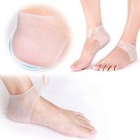 Gel Heel Protector Glove Cushion Cups for Heel Pain Which Provides an Immediate Pain and Pressure Relief, Cushioning Protection