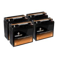 12V 18.5AH SLA Battery replaces lcx1220p np17-12 6dzm20 hr2212 np18-12b - 4PK