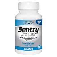21st Century Sentry Senior Men 50Plus Tablets, 100 Count