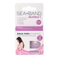 Sea Band Mama Acupressure Drug Free Morning Sickness Relief Wrist Band - 1 Pair, 4 Pack by Sea-Band