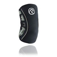 Rehband Rx Elbow Support 5mm - XXLarge - Camo - Tennis Elbow and Golfers Elbow Brace - Neoprene Elbow Sleeve for Weightlifting and Crossfit – Support for Elbow Pain & Tendonitis - 1 Sleeve