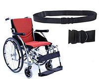 New Karman S-Ergo 125 Ergonomic Wheelchair S-Ergo125F16SS with Special Edition Orange/Red Cushion Flip-Back Armrest and Swing Away Footrest, Fixed Wheel, 16" Seat Width & Free Wheelchair Seatbelt!