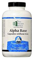 Alpha Base Capsules Without Iron 240 Count - Ortho Molecular Products