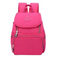 Lefthigh Fashion Lady Simple Outdoor Large Capacity Backpack Waterproof Oxford Cloth Travel Bag