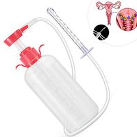 RICH 600ml Natural Vaginal Cleansing System,Vaginal Douche Cleaner - Anal Douche Vagina Cleaning Kit for Douche,Coffee & Water Colon Cleansing/Detox