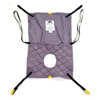Hoyer Loop Style Long Seat Commode 6-Point Patient Sling (Small, Mesh)