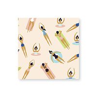 X&O Paper Goods TW4-20875 Beverage Napkin (20Ct), Pool Time