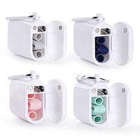 Silicone Straws Drinking Reusable, Portable Collapsible Straw BPA Free with Carrying Case and Cleaning Brush