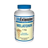Life Extension - Melatonin - 1 Mg - 60 Caps (Pack of 6)