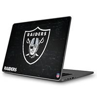 Skinit Decal Laptop Skin for MacBook Pro 15 (2011-2012) - Officially Licensed NFL Oakland Raiders Distressed Design