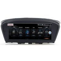 XinWei 8.8" Android 9.0 4+32G ID7Car GPS Navigation Radio Audio Stereo BT WiFi Mirror-link Compatible For BMW 3 Series E90 (2010-2012) & Compatible For BMW 5 Series E60 (2010-2012) Original CIC System